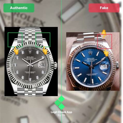 how to spot fake datejust